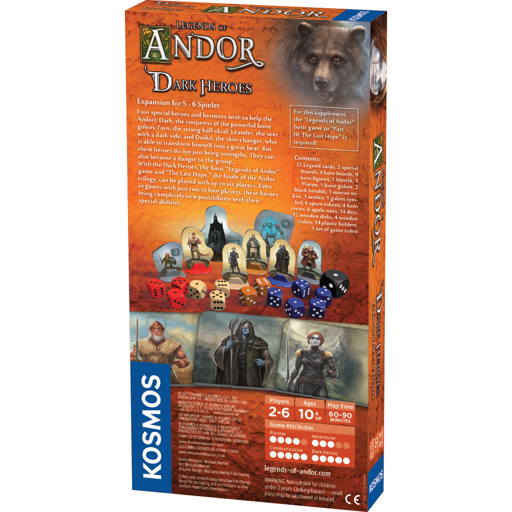 Legends of Andor : Dark Heroes Expansion